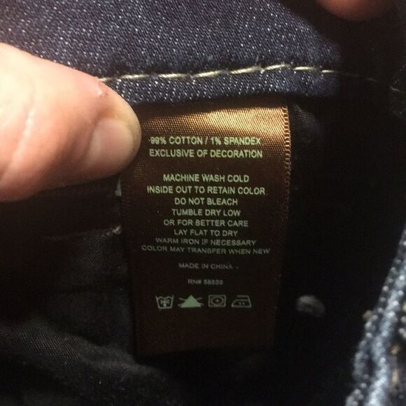 Kut from the Kloth dark wash wide leg size 6 jeans - Picture 3 of 5